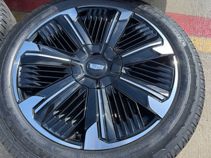 24" Cadillac Escalade IQ EV OEM 4893 wheels rims Hummer 2025 2026 2027 SET