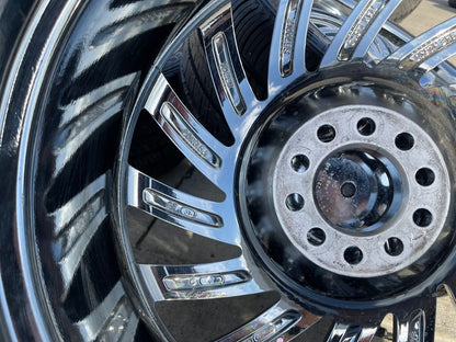 20x8.5 Arza TD221 wheels rims 5x112 5x114.3 5x4.5 Camry Sienna Rav4 Charger