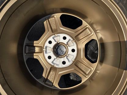 17" Jeep Gladiator RUBICON OEM wheels rims BRONZE Wrangler 9236 SET BFG A/T 33"