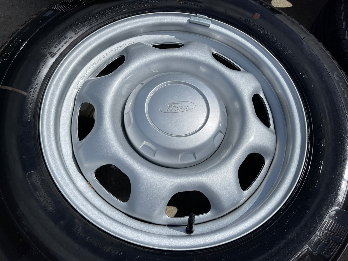17" Ford F-150 OEM rims wheels 3857 steel 2025 2026 2027 MICHELIN SET NEW