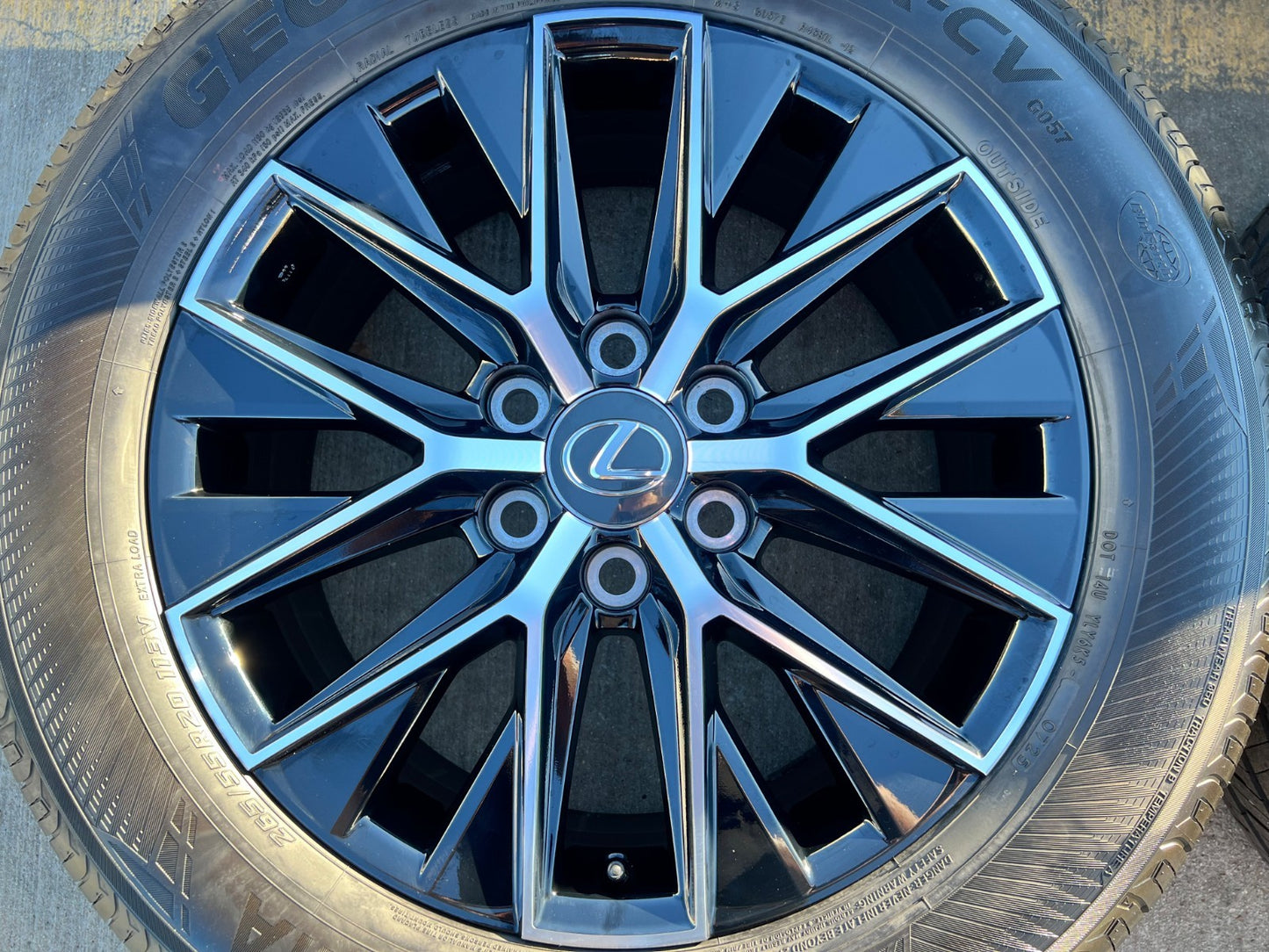 20" Toyota Land Cruiser Tundra OEM wheels rims 10545 Lexus GX550 LX600 2025 2026