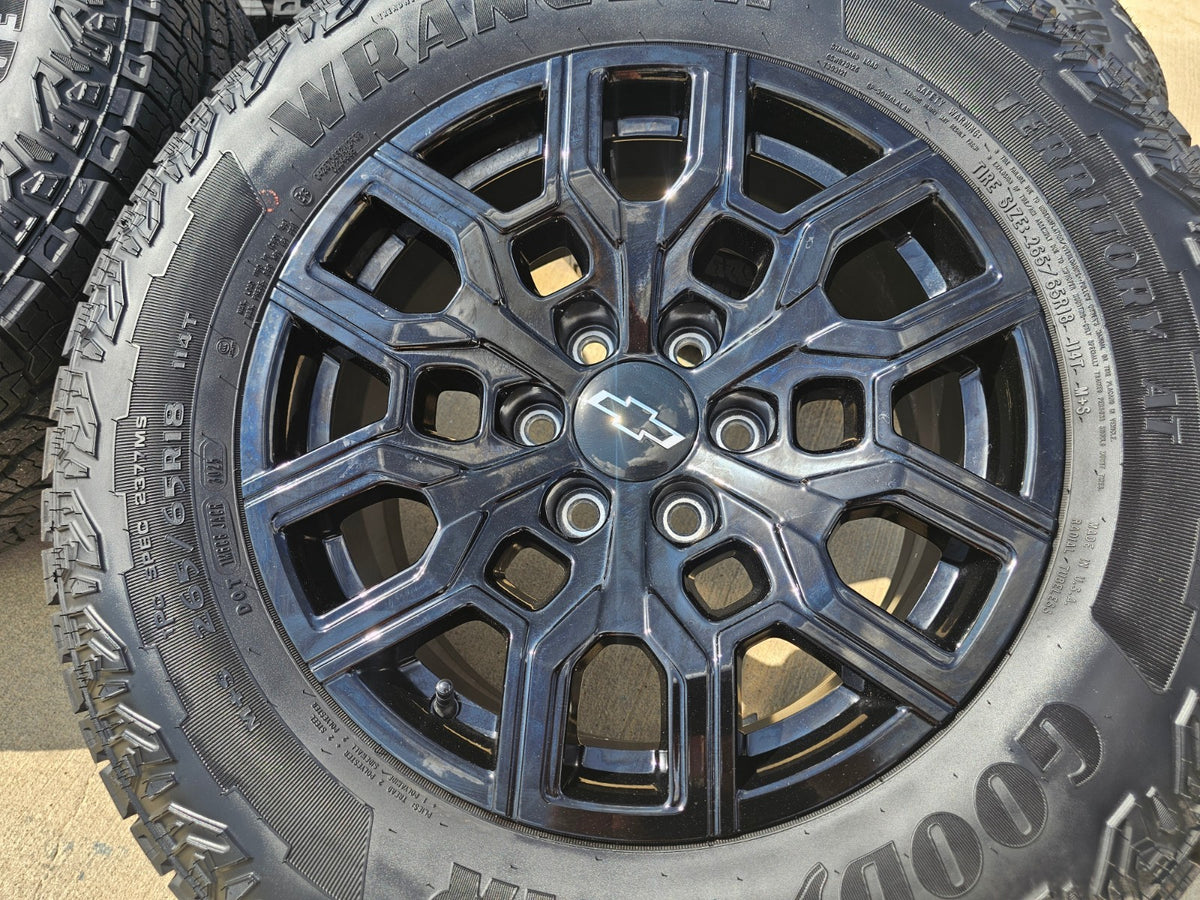 18" Chevy Colorado Tahoe GMC Sierra Canyon OEM 14097 wheels rims 2025 2026 NEW