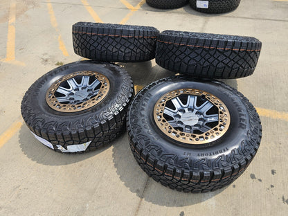 18" Hummer Grazen beadlock EV HEV 2500 OEM wheels rims 2024 2025 2026 2027 NEW