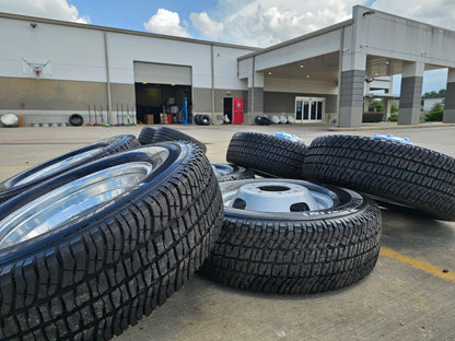 17" Ford F-350 Dually OEM 10477 10478 rims wheels SET tires MICHELIN NEW
