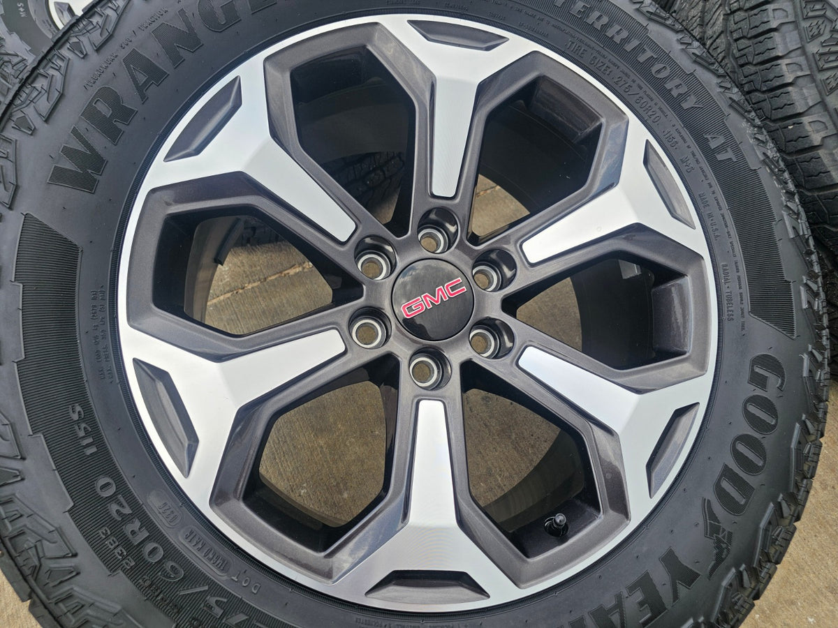 20" GMC Sierra AT4X Canyon Chevy Silverado OEM wheels rims 2025 2026 2027 NEW