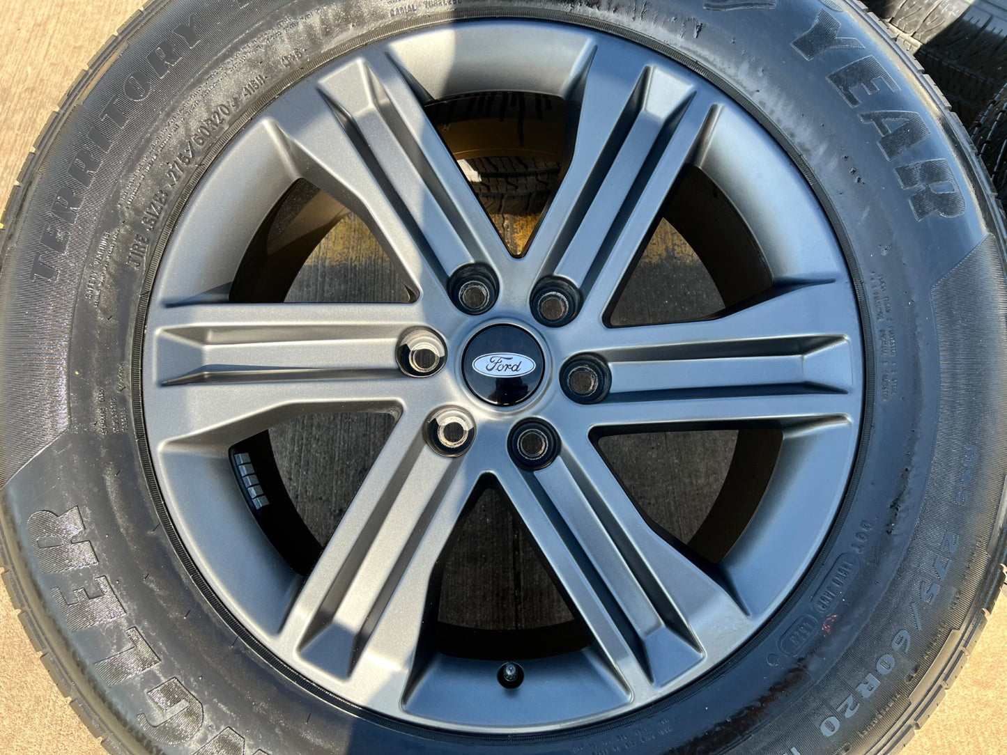 20" Ford F-150 FX-4 PLATINUM OEM rims wheels 10344 Expedition GOODYEAR