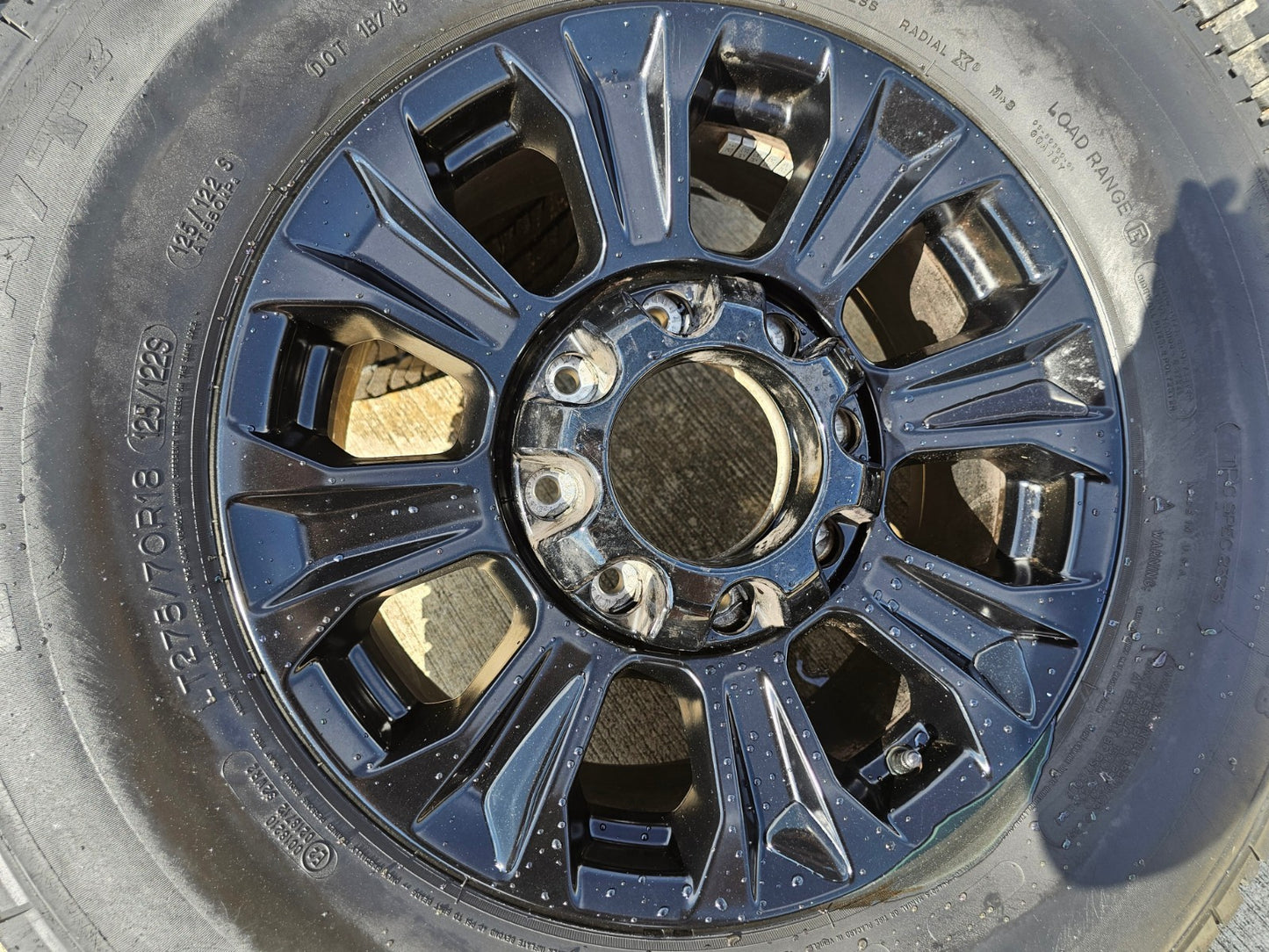 18" Ford F-250 F-350 TREMOR OEM rims wheels 10097 MICHELIN A/T2 SET