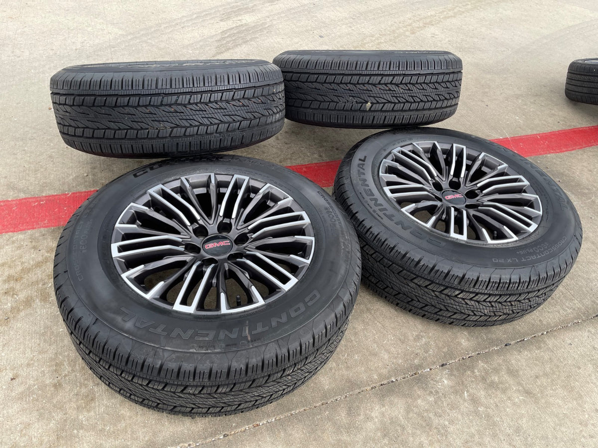 20" GMC Sierra Yukon XL Denali OEM wheels rims SET 2026 2027 NEW