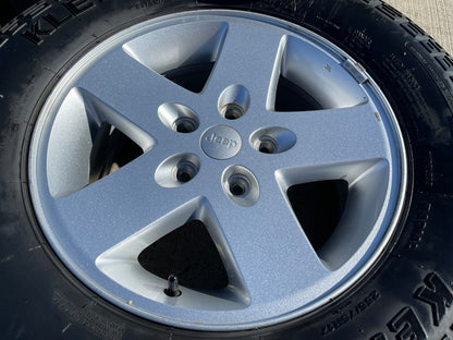 17" Jeep Gladiator OEM wheels rims 9074 Wrangler Kenda Klever A/T
