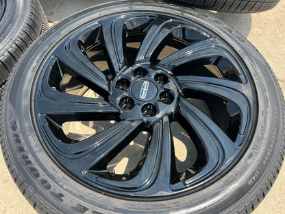 22" Lincoln Navigator OEM rims wheels Black Label tires 10497 2023 2024 2025 NEW