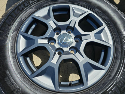18" Lexus GX550 OEM wheels rims Toyota Land Cruiser Tundra Sequoia MICHELIN NEW
