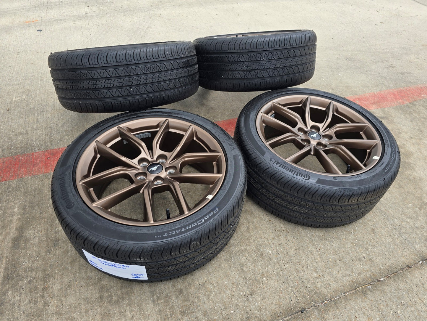 19" Ford Mustang GT Performance Track Pack OEM 10596 wheels rims 2024 2025 2026