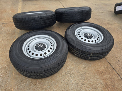 16" Bronco Ford Ranger steel wheels rims tires SET 10226 2022-2027
