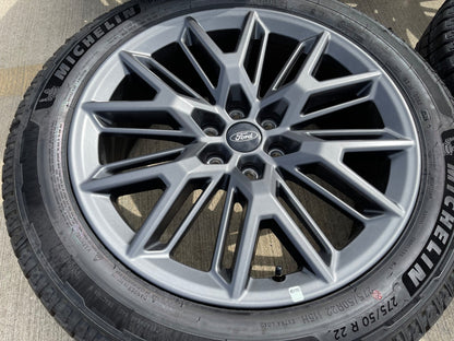 22" Ford F-150 LIMITED Plus OEM 94221 rims wheels Expedition 2025 2026 2027 SET
