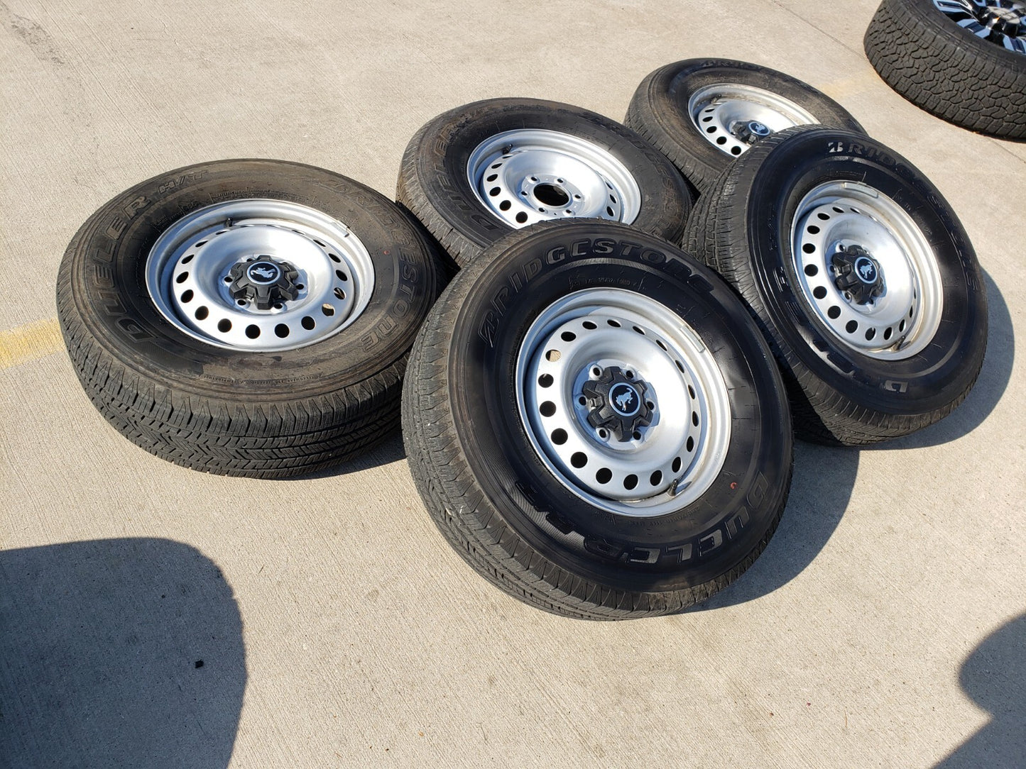 16" Ford Bronco steel wheels rims tires 10226 Ranger 2022 2023 2024 2025