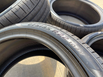 (2) 275/35/22 + (2) 315/30/22 Pirelli P Zero 107Y XL tires NEW TAKE OFFS