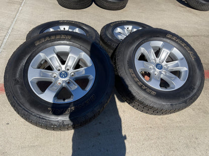 18" Dodge Ram 1500 OEM wheels rims 2672 tires GENERAL A/TP