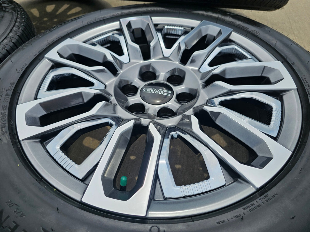 22" GMC Yukon Chevy Tahoe Escalade OEM 14133 95486 wheels rims 2026 2027 NEW