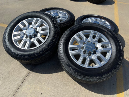 20" GMC Sierra AT4 2500 3500 OEM wheels rims 5950 Silverado SET BRIDGESTONE