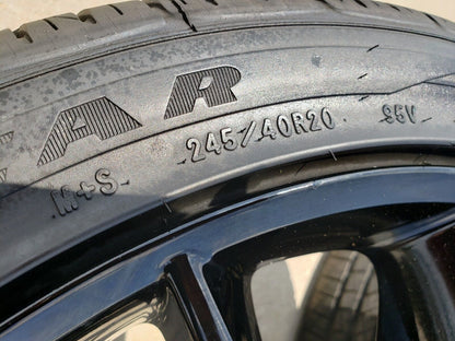 20" Cadillac XTS CT6 CTS OEM 4698 black wheels rims tires