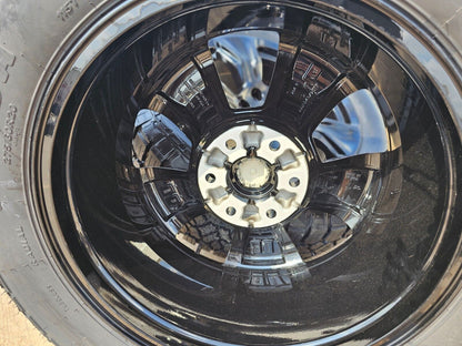 20" Dodge Ram 1500 OEM Laramie wheels rims 2674 tires 2023 2024 NEW A/T2 33"