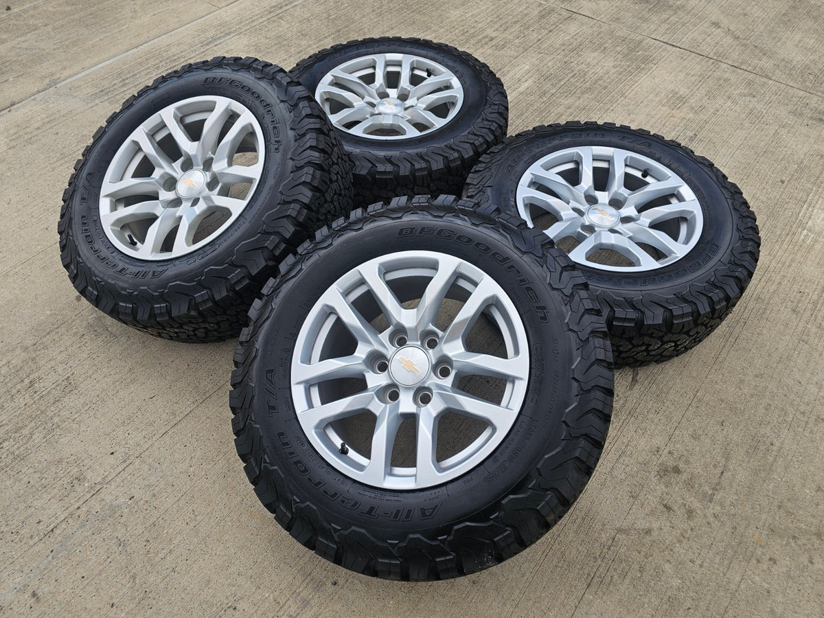 18" Chevy Silverado Suburban Tahoe OEM 5912 wheels rims Yukon Sierra BFG NEW