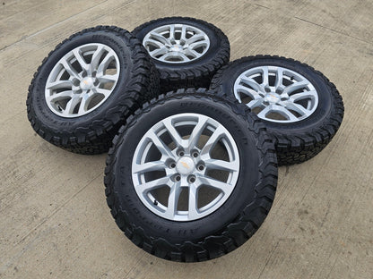 18" Chevy Silverado Suburban Tahoe OEM 5912 wheels rims Yukon Sierra BFG NEW
