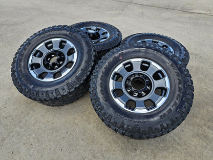 18" Ford F-250 F-350 OEM TREMOR rims wheels 10482 tires SET DURATRAC R/T 35"