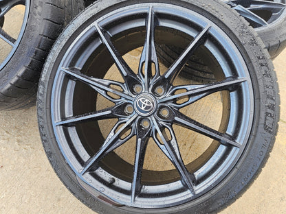 19" Toyota Supra GR OEM 75327 wheels rims 5x112 BMW Z4 2024 2025 2026 MICHELIN