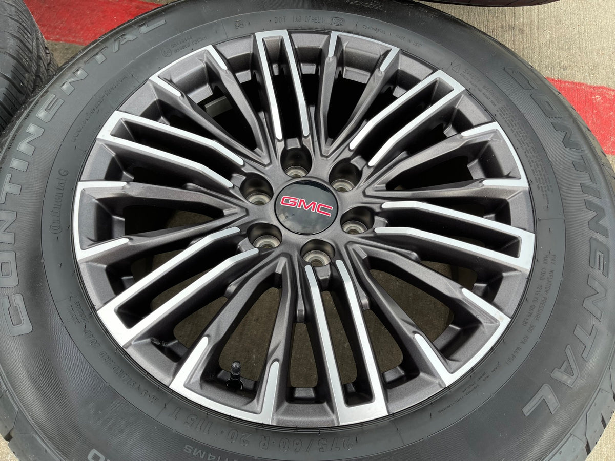 20" GMC Sierra Yukon XL Denali OEM wheels rims SET 2026 2027 NEW