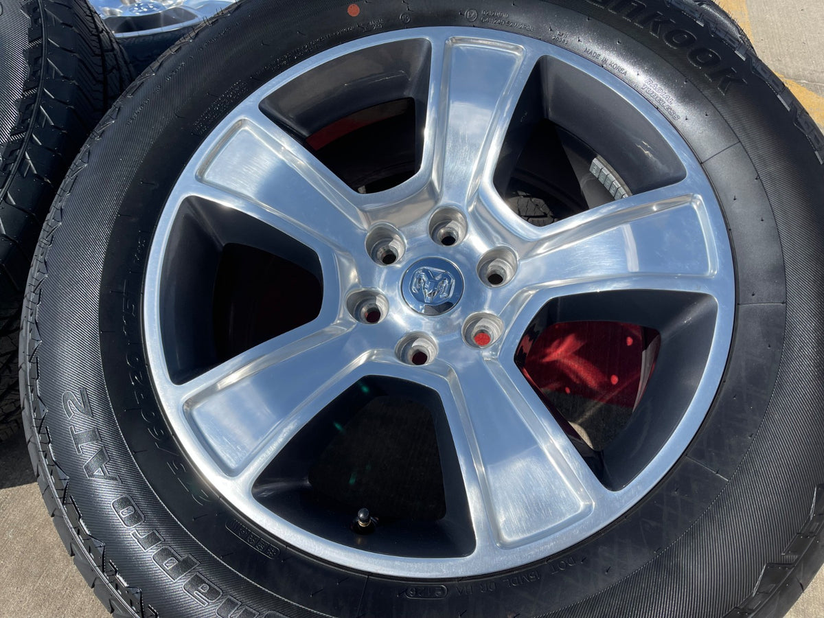 20" Dodge Ram 1500 OEM LIMITED 2676 2723 wheels rims 2025 2026 2027 HANKOOK NEW