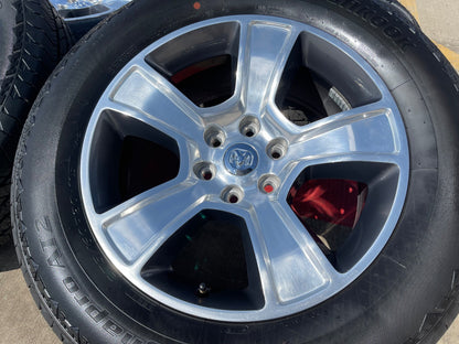 20" Dodge Ram 1500 OEM LIMITED 2676 2723 wheels rims 2025 2026 2027 HANKOOK NEW