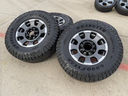 18" Ford F-250 F-350 OEM TREMOR rims wheels 10482 tires 35" DURATRAC R/T