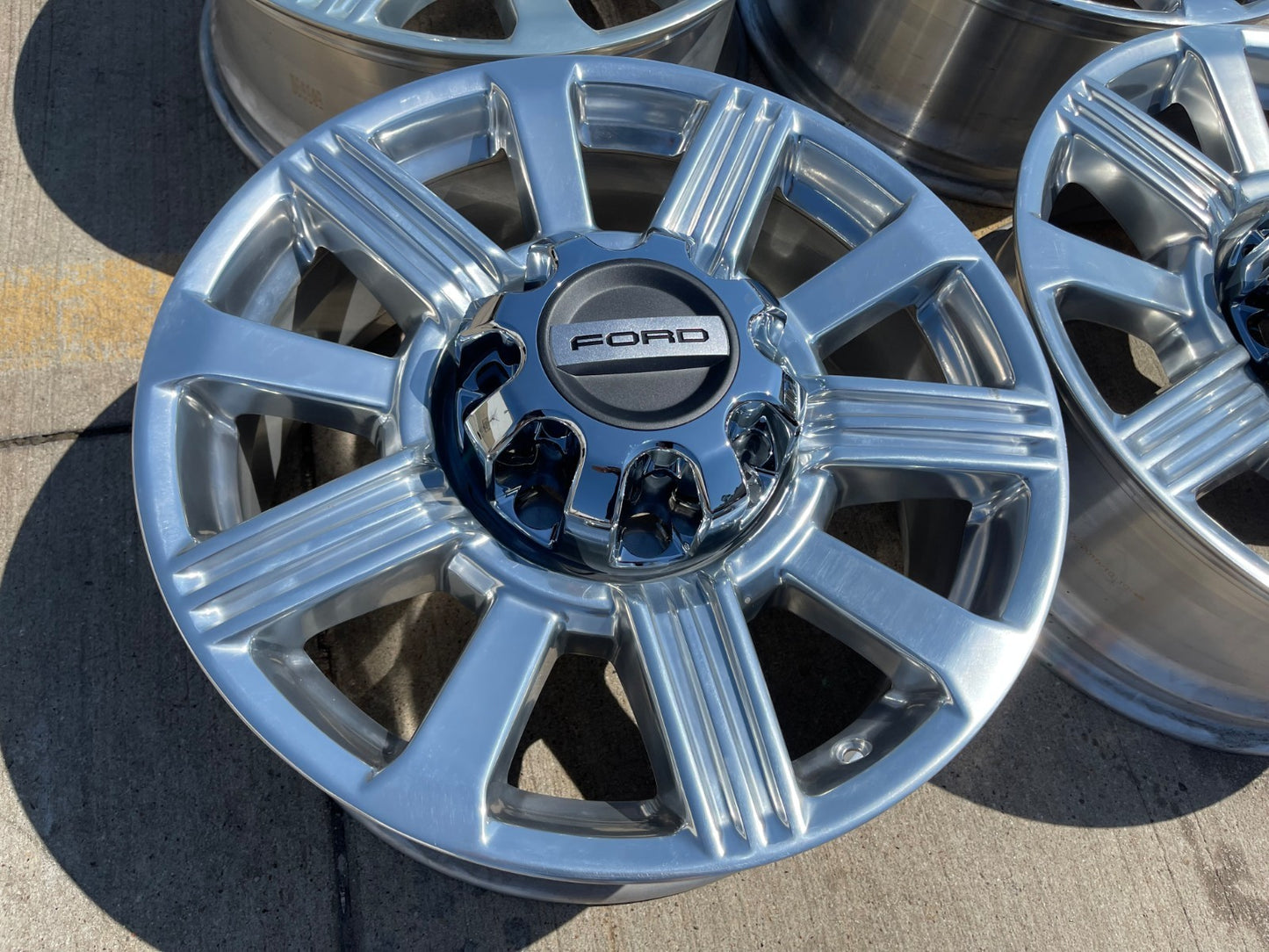 20" Ford F-250 F-350 Platinum OEM 10153 rims wheels 2020 2022 2024 2025 2026 NEW