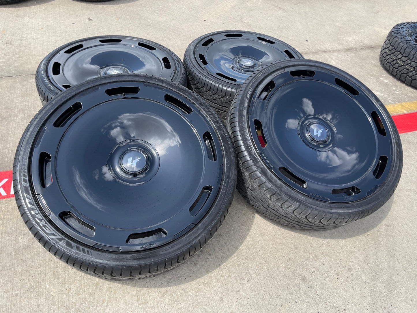 26" Lexani LF FORGED Cadillac Escalade IQ OEM wheels rims Hummer SET 2025-2027