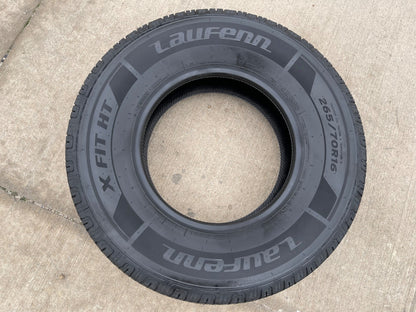 (1) 265/70/16 Laufenn X Fit H/T tire 265/70R16 112T NEW