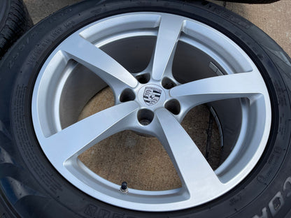 18" Porsche Macan OEM silver wheels rims 67519 67521 2020 2021 2022 2023 2024
