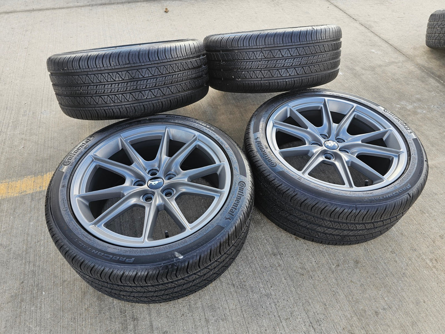 19" Ford Mustang Stealth GT OEM 95759 wheels rims 2023 2024 2025 2026 NEW