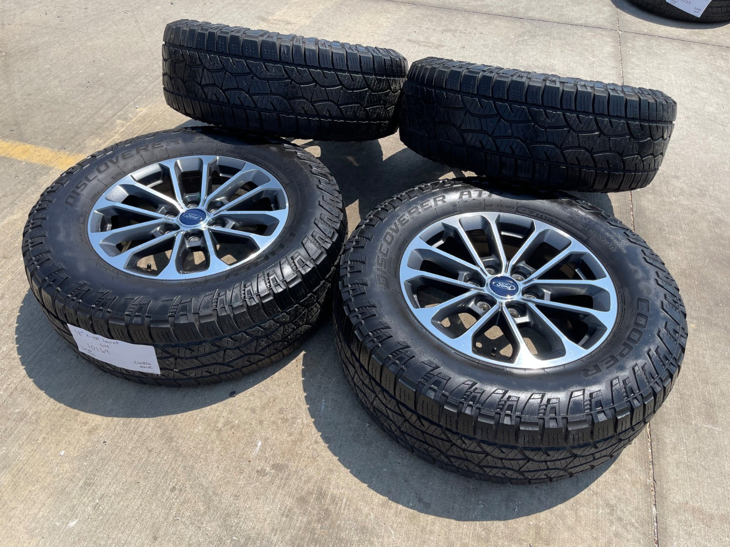18" Ford F-150 Lariat OEM 10169 rims wheels Expedition SET COOPER A/T