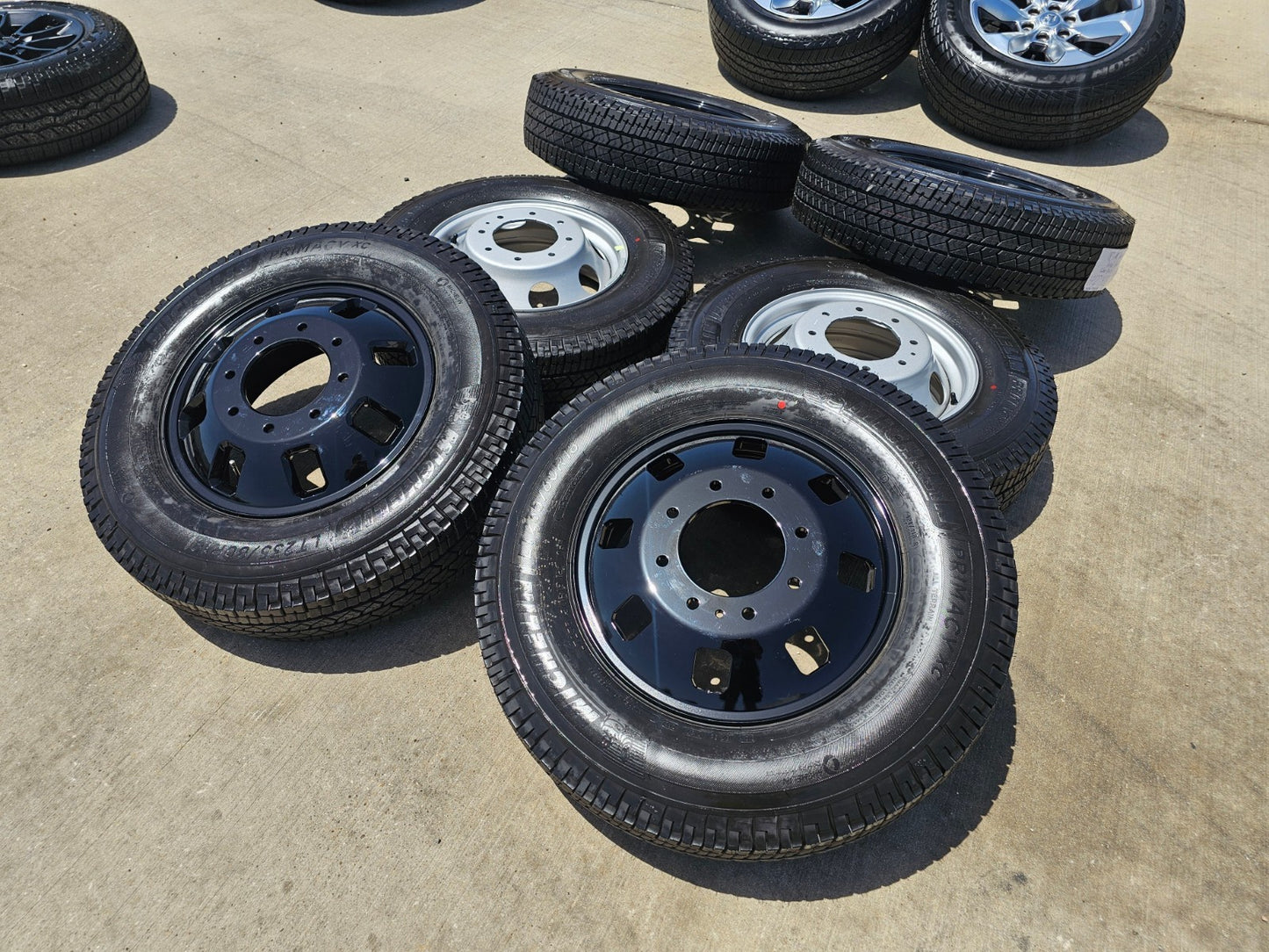 18" GMC Sierra 3500 DENALI Dually rims wheels OEM 14127 14129 SET 2025 2026 NEW