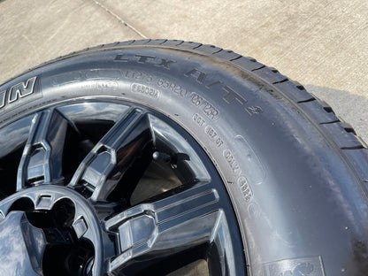 20" GMC Sierra AT4X 2500 3500 OEM 14137 5963 wheels rims Silverado MICHELIN