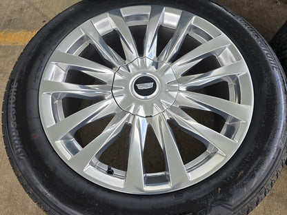 22" Cadillac Escalade Platinum OEM wheels rims 95026 4873 tires DISCOUNTED