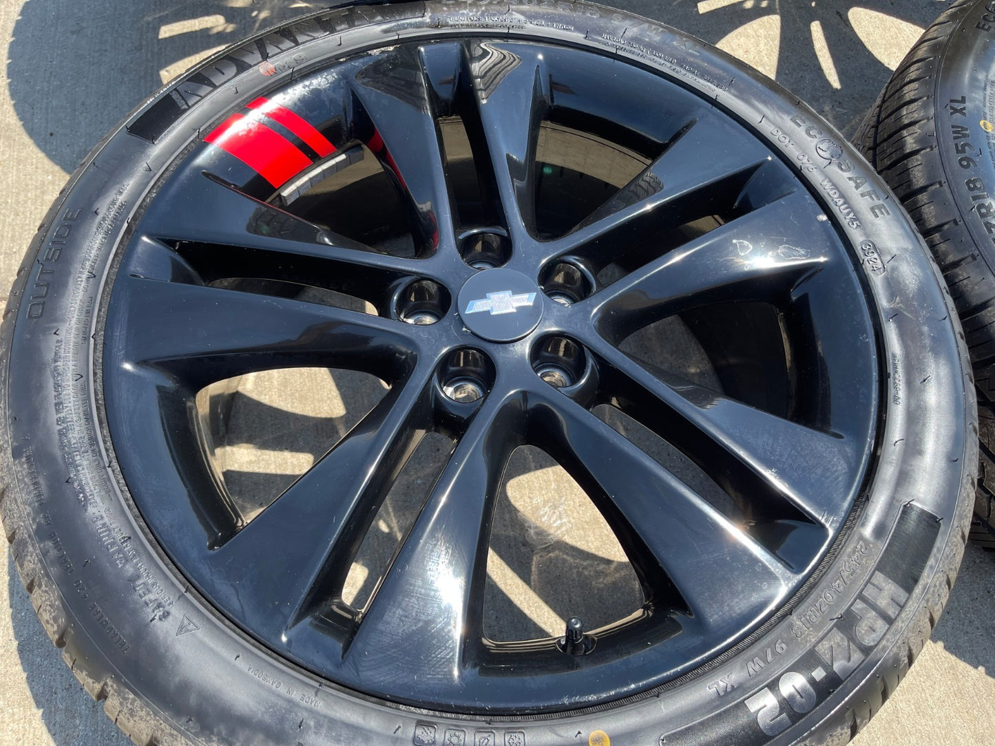 18" Chevy Cruze Trax Sonic REDLINE OEM wheels rims 5477 5828 5x105