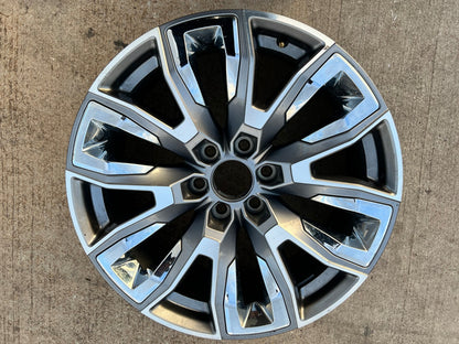 22" GMC Yukon Chevy Tahoe Escalade OEM chrome 95513 14134 wheel rim