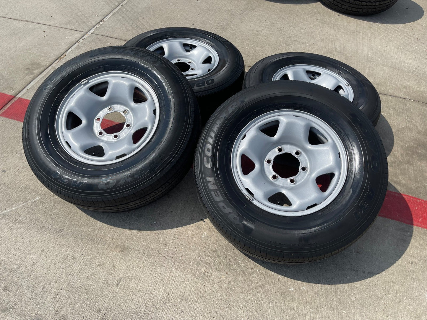 16" Toyota Tacoma wheels rims tires 75192 OEM 4Runner FJ Cruiser