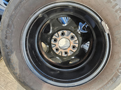 17" Chevy Tahoe PPV OEM Police Package 8111 wheels rims tires FIRESTONE