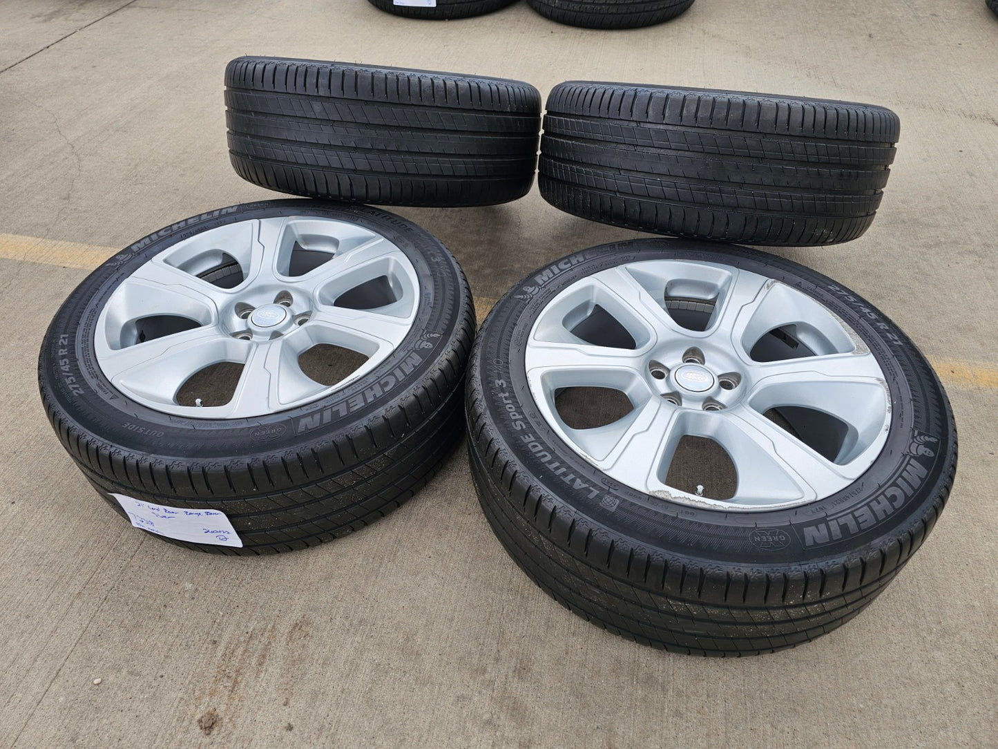21" Land Rover Autobiography OEM 72318 72319 Range wheels rims MICHELIN