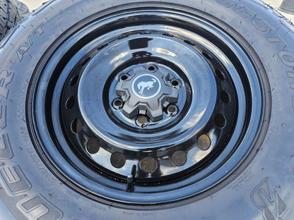 17" Ford Bronco wheels rims OEM 10227 Ranger SET BRIDGESTONE A/T NEW