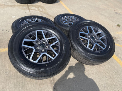 18" Jeep Wrangler Grand Cherokee Gladiator OEM 9331 wheels rims DUELER H/T NEW