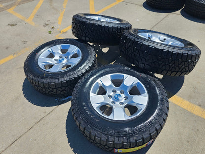 18" Dodge Ram 1500 OEM Rebel 2669 wheels rims NEW 33" A/T2